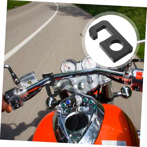 Heavy Duty Motorcycle Handlebar Hook for Helmet and Gear Metal Hanger for Motorcycles Mopeds and Electric Bikes for Outdoor Riding and Storage