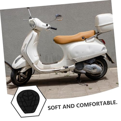 Motorcycle Seat Cushion Pad Comfortable Cover Shock Absorption and Heat Insulation for Rides Weather Breathable Motorcycle Accessories