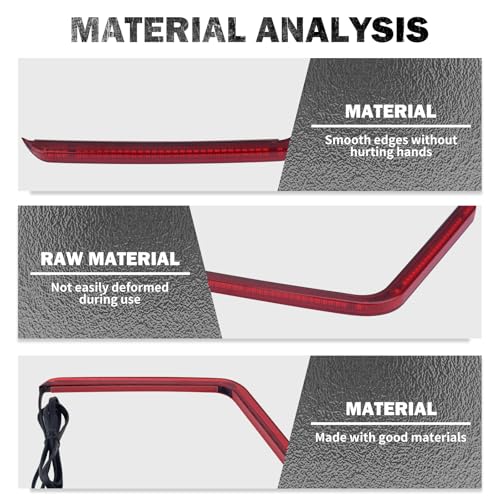 Motorcycle LED Saddlebag Lights OEM Reflectors Sequential Turn Signal Light Fit for Harley Touring Stree Glide Electra Glide FLTRX 2024-2025 CVO 2023 (Red Lens) - color: Red Lens