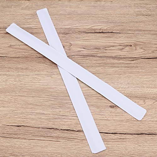 LIOOBO 10pcs Reflective Bands Wrist Arm Ankle Leg Safety Reflective Running Gear for Men Women Night Running Cycling Bicycle Silver