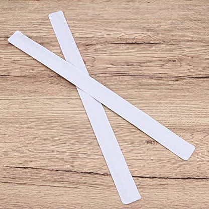 LIOOBO 10pcs Reflective Bands Wrist Arm Ankle Leg Safety Reflective Running Gear for Men Women Night Running Cycling Bicycle Silver