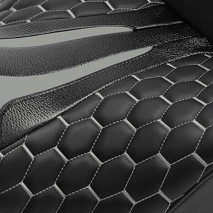 Motorcycle Sofa Extended Reach Seat, Gel Rider Cushion with Rider Backrest and King Tour Pack Trunk Backrest Pad fit for Harley Touring Road King Street Glide Road Glide Electra Glide 2014-2023 White - color: Gel Style A White Seat + 2 Backrest