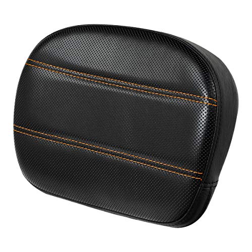 Detachable Sissy Bar Backrest Pad Fits For Harley 1997-2023 Touring Road King Tri Glide Street Glide Road Glide Electra Glide 2018-2023 Softail Slim FLSL Low Rider FXLR - color: Style G# 3