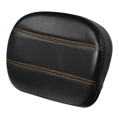 Detachable Sissy Bar Backrest Pad Fits For Harley 1997-2023 Touring Road King Tri Glide Street Glide Road Glide Electra Glide 2018-2023 Softail Slim FLSL Low Rider FXLR - color: Style G# 3