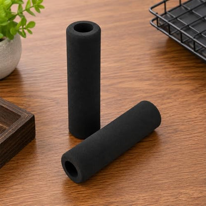 Motorcycle Handlebar Grips Covers Universal Foam Handle Grips Anti Vibration Comfort Grip Fits Dual Sport, Street, Off-Road Motorcycles