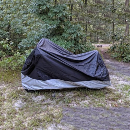 Motorcycle Covers, Motorbike Cover with Lock-Holes Motorcycles Vehicle Cover Fits Up to 97" Motorcycles Vehicle - 2XL Size
