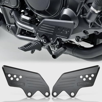 WOOGA Motorcycle Front Footpeg Protection Cover Foot Peg Footrest Set Hold Plate Guard Protector fit for Ho&n&da Rebel CMX1100 /DCT Accessories 2021-2025