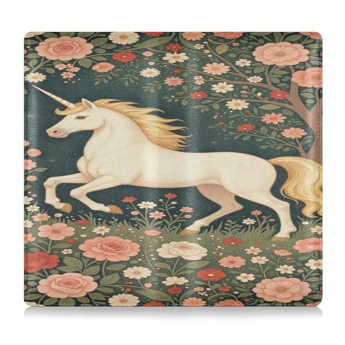 GuoChe Pu Leather Registration and Insurance Card Holder Men Women Document Wallet for any Car, Truck, Motorcycle, Trailer or Boat Fantasy Creature Medieval Art - color: 31