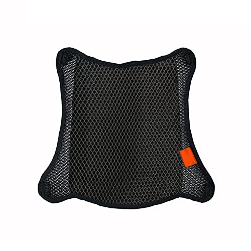 Motorcycle Seat Cushion,3D Mesh Motorcycle Seat Pad Breathable Seat Cover Air Cooling Comfortable Mesh Seat Cushion Pad Universal Seat Pad for Motorcycle,Double Layer L - size: Double Layer L