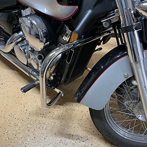 1 1/4" Highway Engine Guard Crash Bar Compatible with 2004-2024 Honda Shadow Aero VT750 Chrome