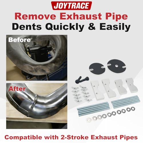 2-Stroke Pipe Dent Repair Kit – Compatible with 2-Stroke Exhaust Motorcycles, Easy-to-Use, Durable, High-Quality Repair Tool Set for Exhaust Pipe Dents, Includes All Necessary Parts