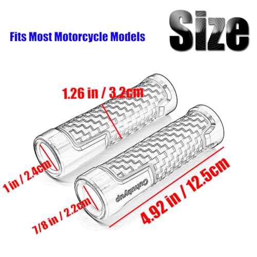 Motorcycle Handlebar Grips,CNC Aluminum Rubber Hand Grips