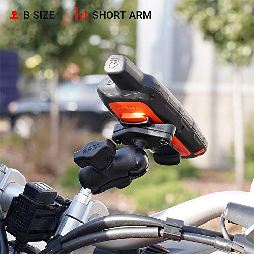 RAM MOUNTS Garmin Spine Clip Adapter with B Size 1" Ball, Handheld GPS Mount for Garmin Devices RAM-B-202-GA76U