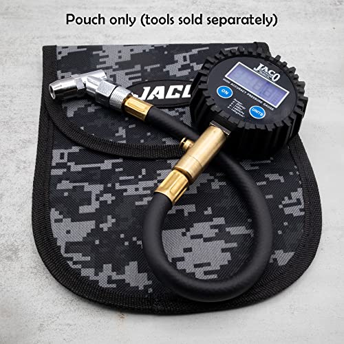 JACO Utility Tool Pouch | Multi-Purpose Storage Pouch for Tire Gauges, Tools, & Accessories (Digital Camo) - size: Medium (Pack of 2)
