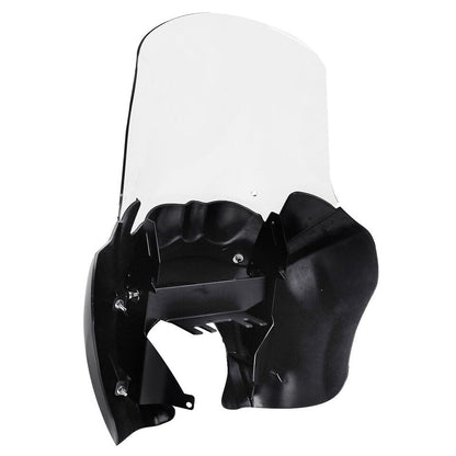 Green-L Front Fairing with 15" Windshield Windscreen and Headlight Extension Block Fit for Harley Dyna FXDB FXDF FXDL 2006-2017 T-Sport 2000-2003 - color: Set C