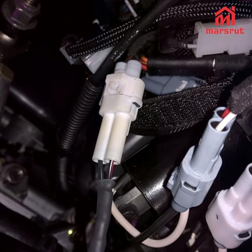 10 Sets 2 Pin Connector Compatible with Sumitomo MT090, DJ7021-2-11/21 Waterproof Fog Lamp Electrical Quick Wire Two Pin Plug Connector Set Kit for Automotive Motorcycle, Replaces 6187-2171, 6180-2181