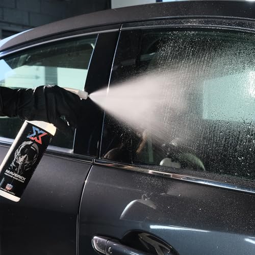 Chem-X Maverick: Precision Glass Cleaner - Multipurpose Glass & Screen Cleaner, IPA-Based, Streak-Free Formula, Safe for Mirrors & Infotainment Screens, Dash Panels and MORE -16oz - size: 16 Fl Oz (Pack of 1)