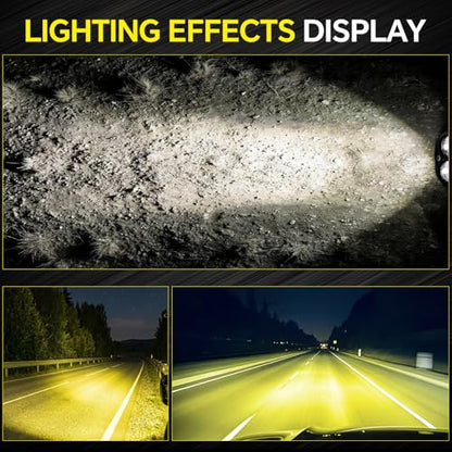 Motorcycle Driving Lights White LED Pods Lights 3’’ 40W LED Driving Off Road Lighting 12V 24V Spot Cube Light for Truck ATV UTV SUV Bike Car Boat Trucks LED Spotlights with 6 Light Beads 2PCS - color: White