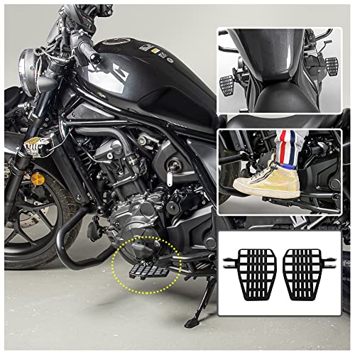 Motorcycle CMX1100 CM1100 Wide Foot Pegs Pedal 21-24, Aluminium Foot Rest Footrest Footpeg Extension Enlarge Step Board Extender for H.onda Rebel CMX 1100 CM 1100 2021 2022 2023 2024