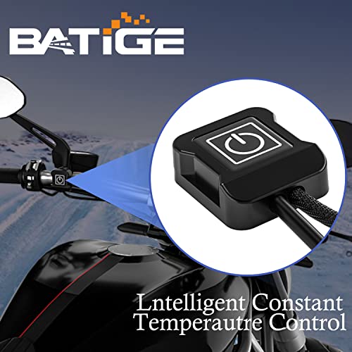12V Motorcycle Heating Handle Cover Intelligent Three Speed Temperature Adjustment Handlebar Cover Winter Electric Heated Handlebar Cover Motorcycle Handlebar Warmer