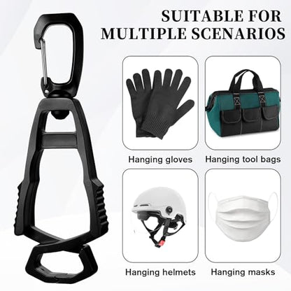 3Pcs Glove Clips for Work Glove Holders,Gloves Holder Clip Duty Belt Accessories, Belt Clip for Construction Worker Gloves Grabber Clips