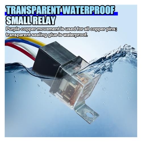 12V 80A Car Single Horn Wiring Harness Relay Kit, 4 Pin SPST Vehicle Modification Blast Tone Air Horns Wiring Harness Relay for Car Truck Motorcycle (Single Horn) - size: Single Horn