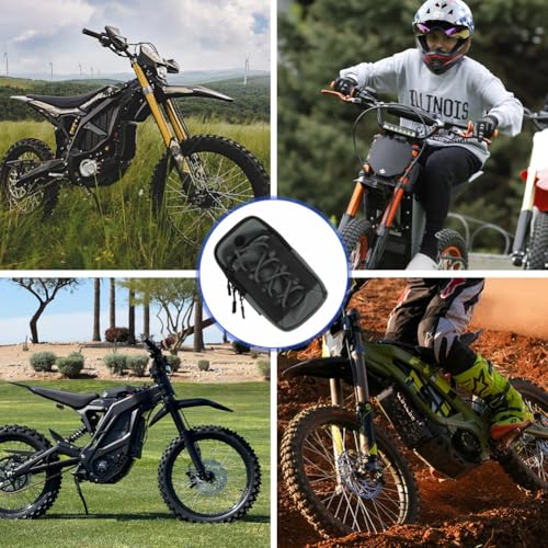 Dirtbike Battery Cover Storage Bag, Motorcycle Front Battery Frame Storage Bag for Surron Light Bee/Talaria/X160/X260/E Ride Pro/Surron Ultra Bee/Rawrr Mantis/Tuttio Soleil 01(Grey)