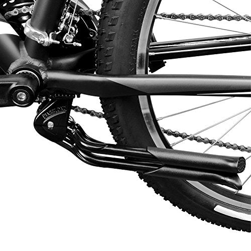 BV Bike Stand for 24"-28" - Adjustable & Foldable Bike Kickstand with Stable Double Leg & Chain Protection - Easy to Mount Kickstand for Adult Bike - Durable Design for City, Trekking & Mountain Bike - style: Regular Duty