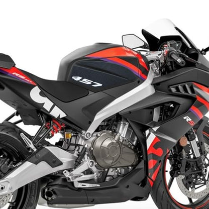 RS457 2025 New For Aprilia RS 457 RS4572024-2026 Motorcycle Tank Traction Pad Anti Slip Sticker Gas Knee Grip Protector Sticker