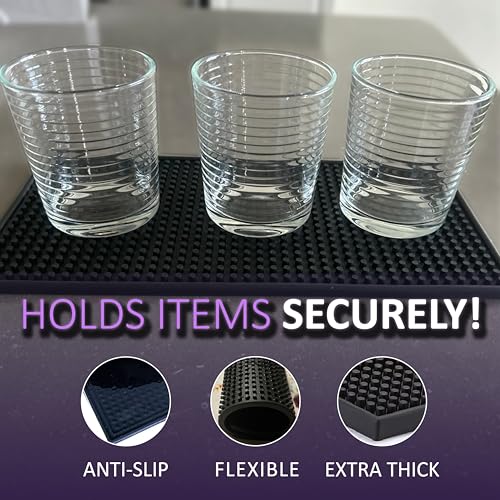 bar mat Pack of 1 18 * 12inch - size: 12x06"