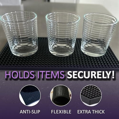 bar mat Pack of 1 18 * 12inch - size: 12x06"