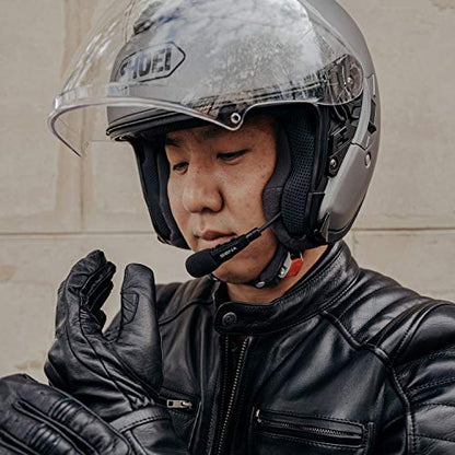 Sena 3S Plus Boom Motorcycle Bluetooth Headset, Black - style: Boom