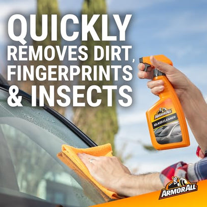 Armor All Liquid Auto Glass Cleaner, Glass Cleaners for Cars, Trucks, 22 Fl Oz Each