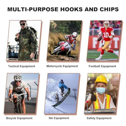 32.3*16.9*9.9In Motorcycle Helmet Holder Wall Mount, Motorcycle Gear Rack with 4 Hat Stands & 4 Glove Clips/Hooks, Heavy Duty Iron and Wood Gear Rack for Helmets, Jackets, Clothes & Accessories