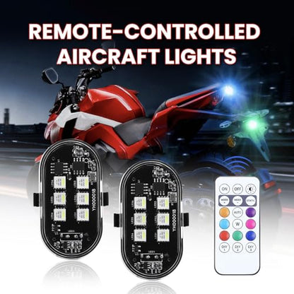 2/4 / 6 / 8pcs LED Warning Lights for Motorcycle Car Shockproof Design Light - color: 4 lights