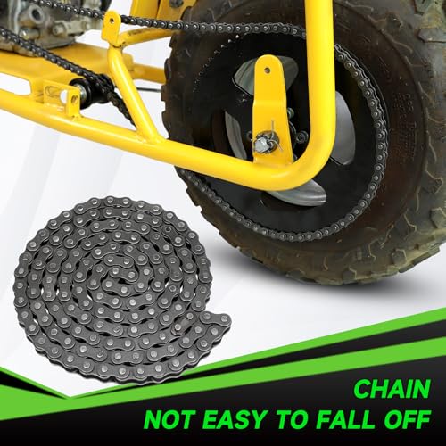 35 Chain 140 Links Chain Breaker Kit for Mini Bike Coleman CT100U CC100X Baja DB30 Blitz Racer Motovox MBX10 MBX11 Monster Mega Moto 80 105cc Predator 212cc 100cc 97cc Go Kart Minibike Parts