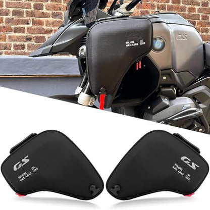 For R1300GS Motorcycle Radiator Cowl Bag Side Storage Bags Fits for R 1300 GS Trophy Adventure 2024-2025 Motorcycle Accessories 4L Capacity Tool Package