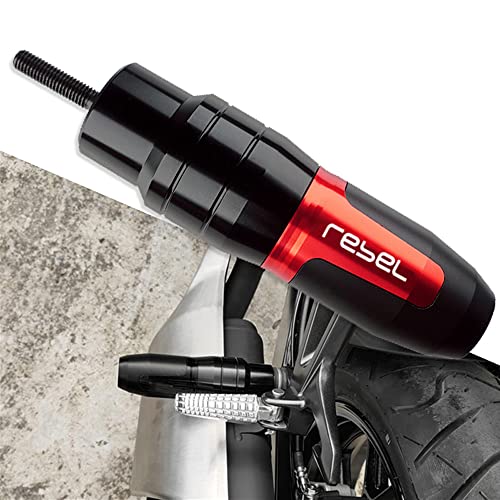 For Rebel CMX 1100 CMX1100 2021 Motorcycle CNC Accessoires Falling protection Exhaust Slider Crash pad slider with logo - color: red