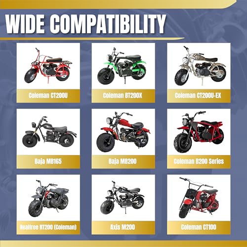 Upgraded Aluminum Mini Bike Clutch Cover Chain Guard Easy Disassembly&Lightweight for Predator 212cc 196cc Clone Engines for Coleman CT200U CT200U-EX CT100 BT200X (Red) - size: Lightweight, style: Red