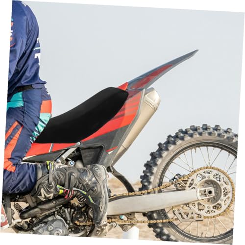 SOLUSTRE 2pcs Motorcycle Seat Cushion For Pit Bike Rear Atv Seat Pad Soft Foam Seat Cover For Scooter Replacement Saddle Supply For Atv