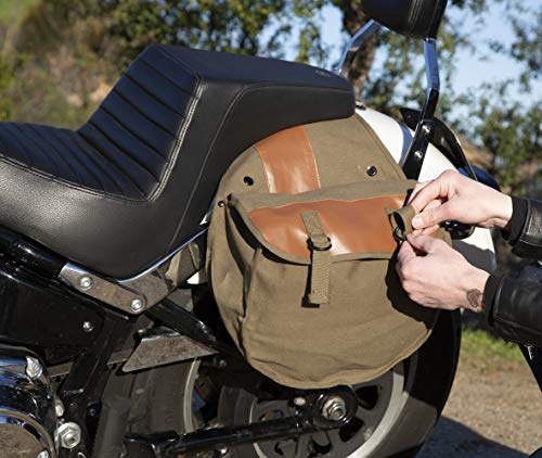 Stansport Saddle Bag - color: Olive Green