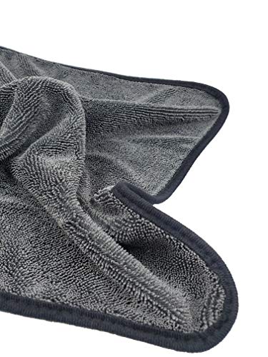 SOFTBATFY Microfiber Car Drying Towel, Shiny Bath Drying Towel Shower Cubicles Cloth for Water Removal in Shower and Bathroom (20x24inches*2pack)
