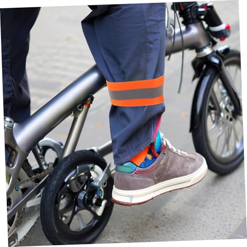 BESPORTBLE 4pcs Adjustable Elastic Bands for Night Cycling Safety for Mountain Biking and Outdoor Sports Enhanced Full Body Reflectivity
