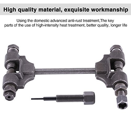 Walfront Universal Motorcycle Timing Cam Chain Breaker Motorcycle Chain Breaker Cut Rivet Tool Removal Repair Kit for remove motorcycle cam chains