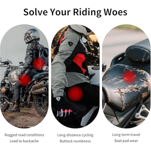 Motorcycle Seat Cushion for Can-Am Spyder F3 2010-2026,Anti-Slip Mat Sunscreen Breathable Waterproof Anti-Slip Wear-Resistant Shock-Absorbing Removable Washable