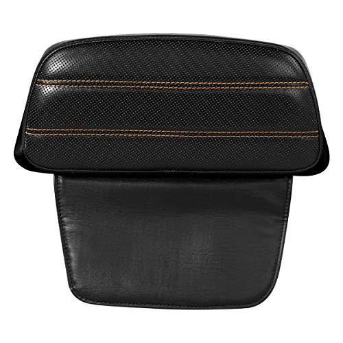 Razor Chopped Pack Backrest Pad Fits For Harley Touring 2014-2023 Tri Glide Road King Street Glide Road Glide Electra Glide Pack - color: Style E# 3