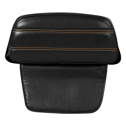 Razor Chopped Pack Backrest Pad Fits For Harley Touring 2014-2023 Tri Glide Road King Street Glide Road Glide Electra Glide Pack - color: Style E# 4