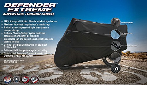 Nelson Rigg Defender Extreme Adventure Cover Fits KTM Adventure, Suzuki V-Strom, BMW 1200 GS, Honda Africa Twin - size: Adventure Motorcycle