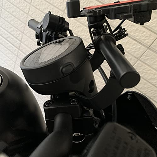 for Rebel CMX 500 300 CMX500 CMX300 2017-2025 Motorcycle GPS Vehicle Mounts, Steel Smartphone Stand Holder w/ 22mm Bar, Anti-Vibration Phone Holder for Navigation, Rebel 500 Accessories