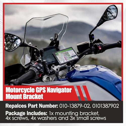 Motorcycle GPS Navigator Mount Bracket Kit Fit for Garmin Zumo XT3 (4.7" & 6" Models), Replaces 010-13879-02 0101387902 - size: XT3 Mount